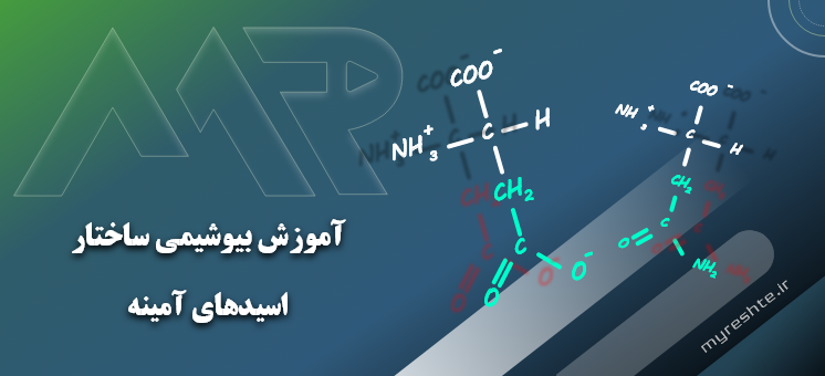 آموزش بیوشیمی ساختار- اسیدهای آمینه